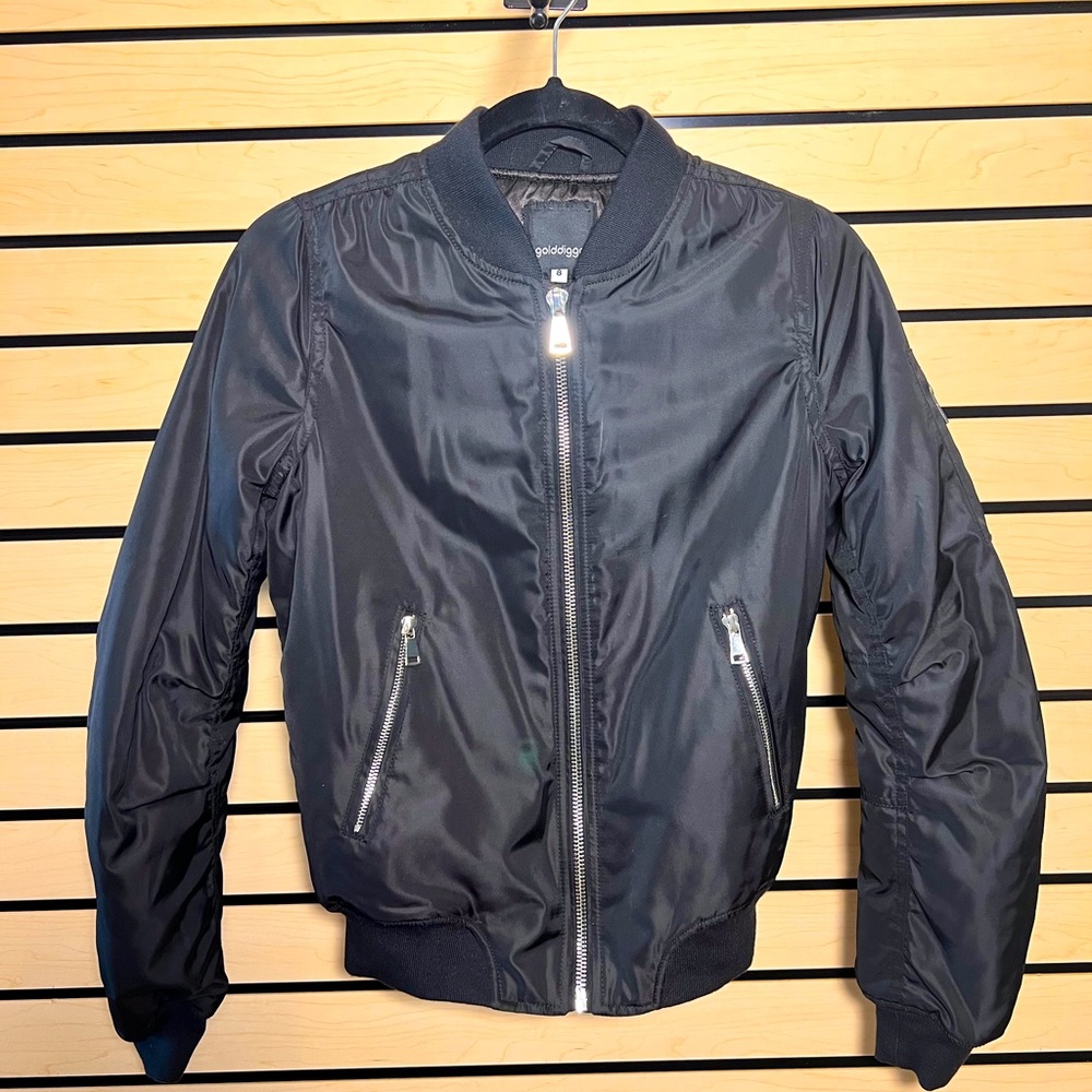 Lightweight bomber style jacket by Golddigga euro brand…